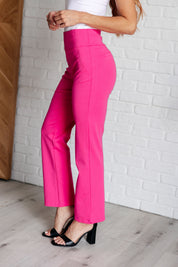 Dear Scarlett Magic Straight Pants in Hot Pink