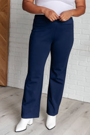 Dear Scarlett Magic Straight Pants in Navy