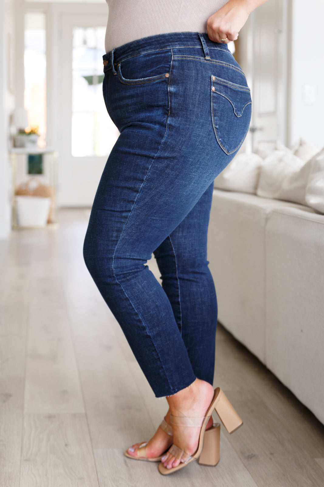 Tummy Control Skinny Judy Blue Jeans