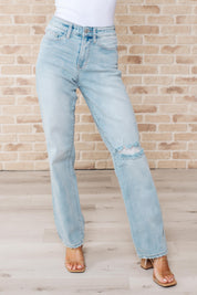 High Rise 90's Straight Leg Judy Blue Jeans