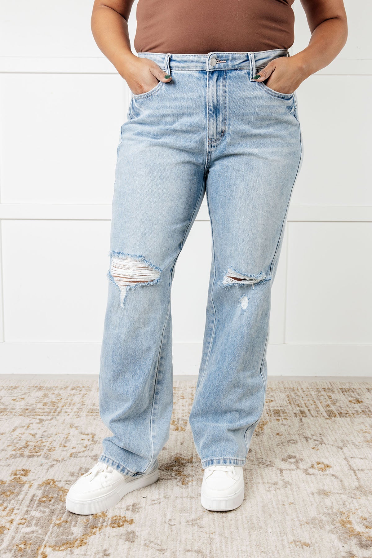 High Rise Rigid Magic 90's Straight Judy Blue Jeans