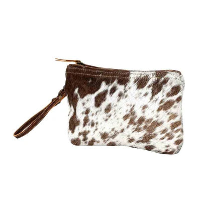 Myra | White & Brown Hairon Small Bag *FINAL SALE*
