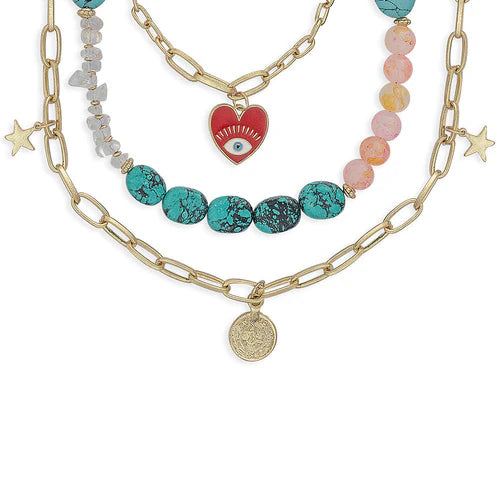 Myra | Knowing Heart Multistrand Necklace