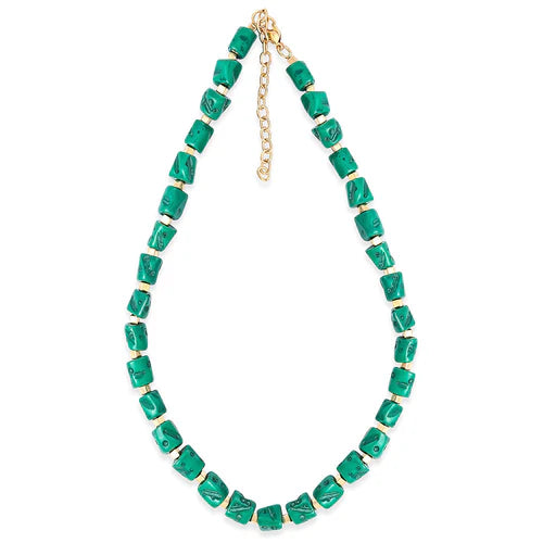 Myra | Green Fork Necklace