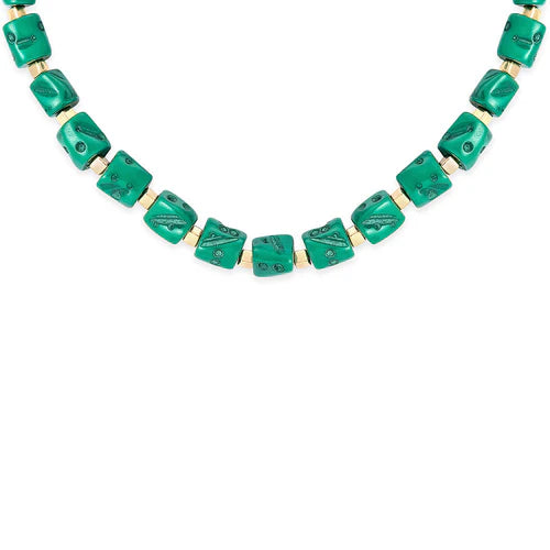 Myra | Green Fork Necklace