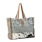 Myra | Green Floral Print Weekender Bag *FINAL SALE*