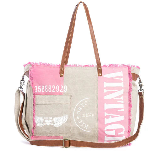 Myra | Queen Creek Weekender Bag in Pink *FINAL SALE*