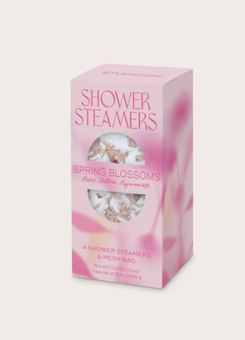 Spring Blossoms Shower Steamer & Bag Set