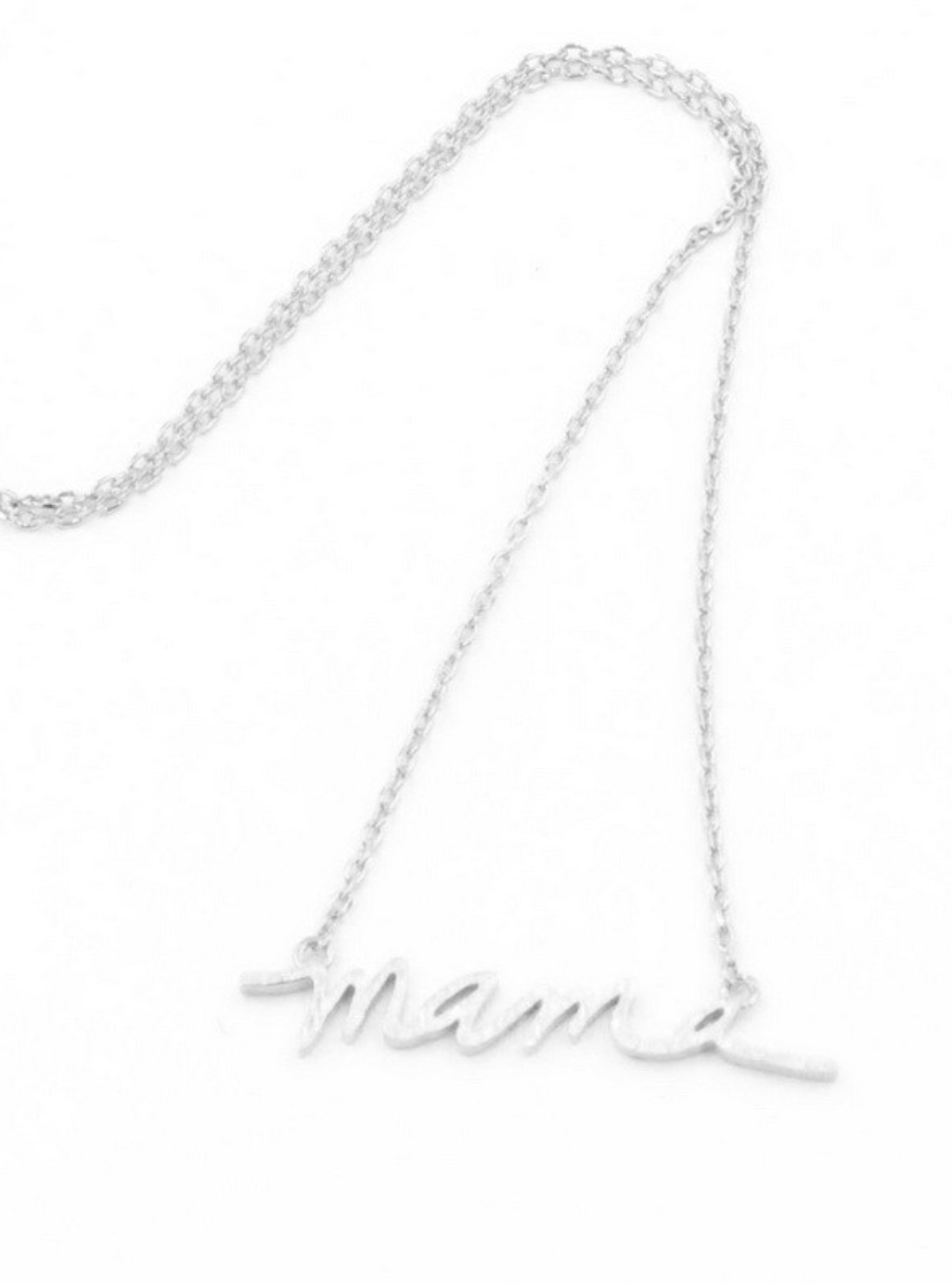 Mama Script Necklace *Final Sale*