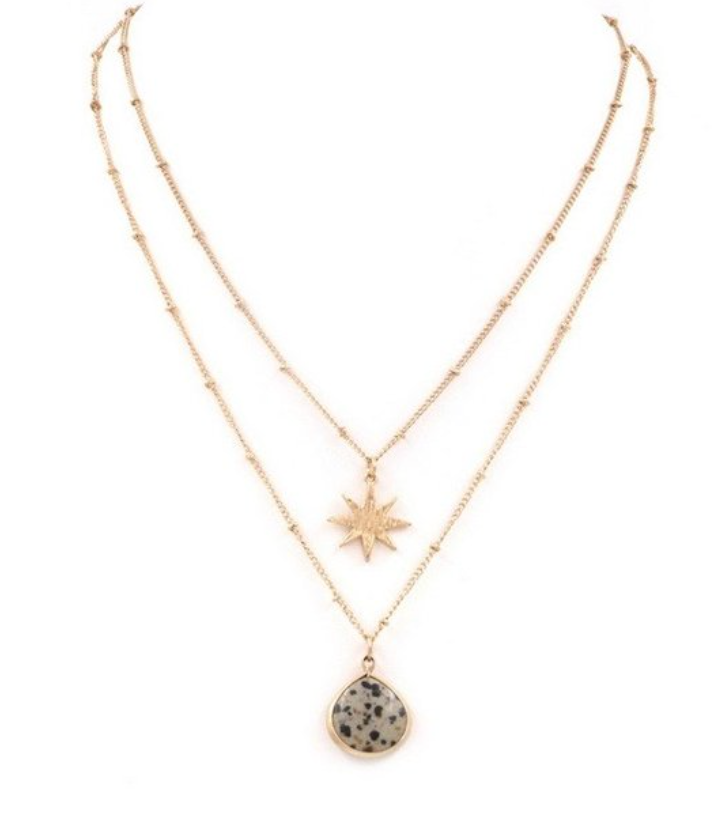 Star & Stone Necklace *Final Sale*