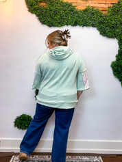 Meadow Morning Patchwork Hoodie