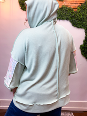 Meadow Morning Patchwork Hoodie