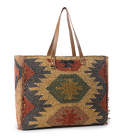 Myra | Prairie Crest Weekender Bag in Mustard Yellow *FINAL SALE*