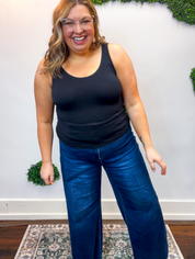 Under It All Seamless Tank in Black