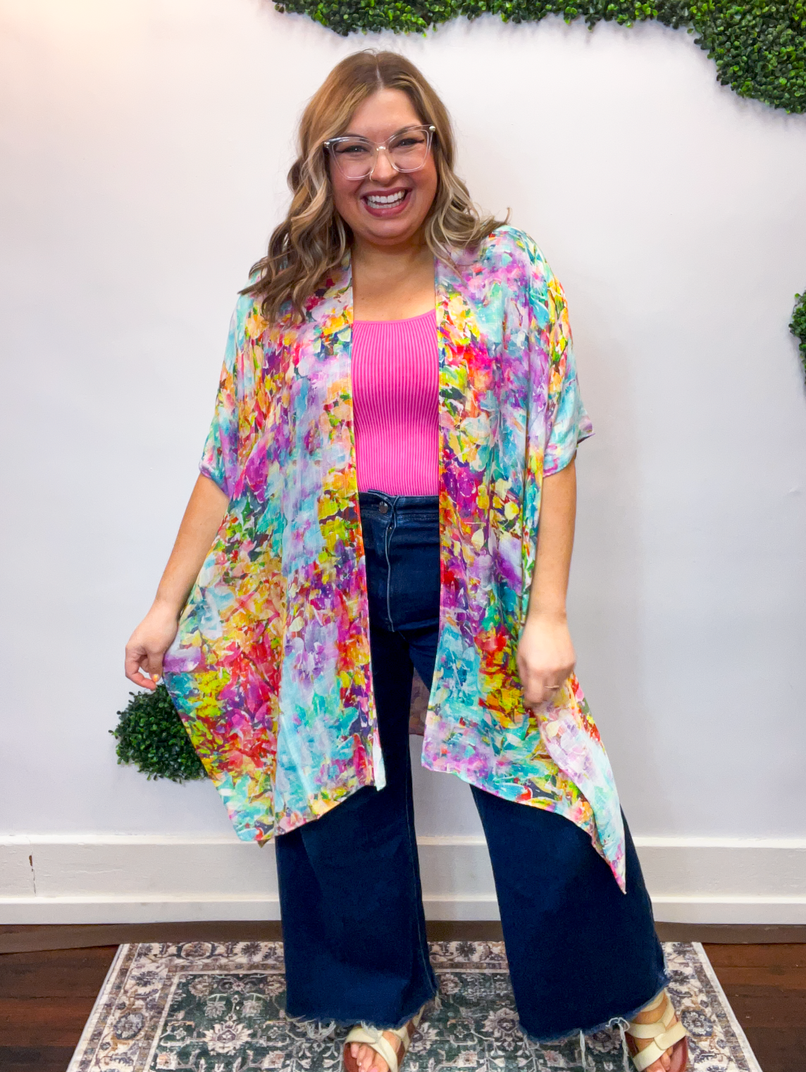 Painted Garden Kimono