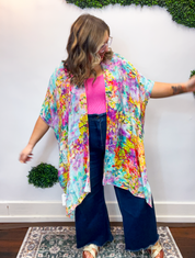 Painted Garden Kimono