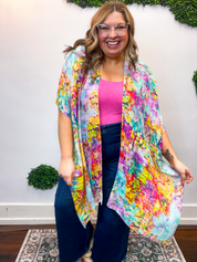 Painted Garden Kimono