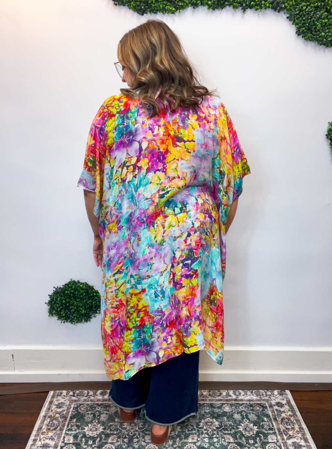 Painted Garden Kimono