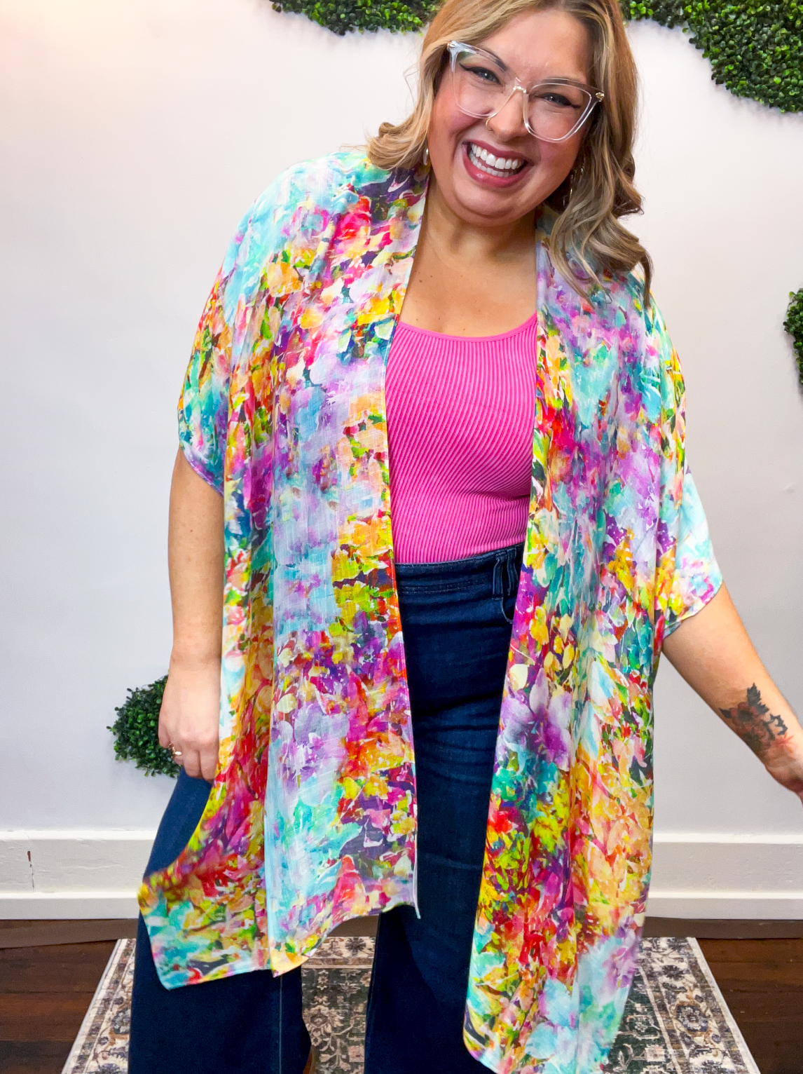 Painted Garden Kimono