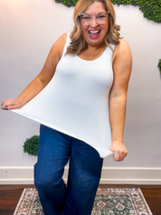 Under It All Seamless Tank in White