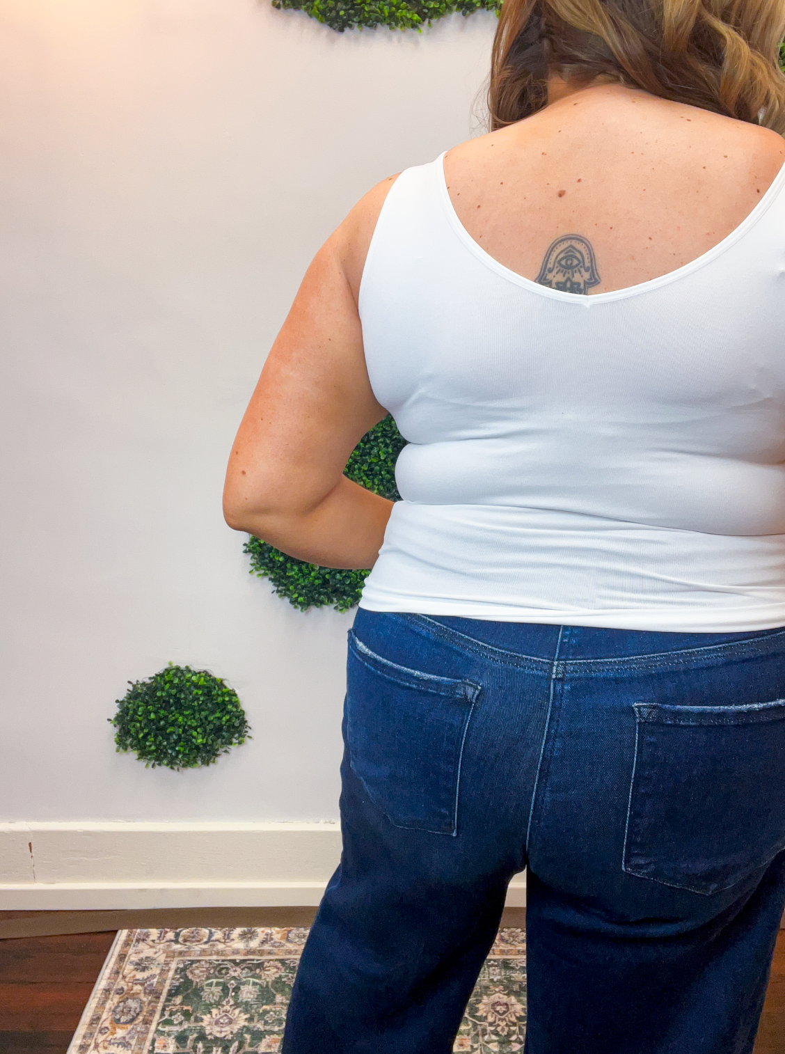 Under It All Seamless Tank in White