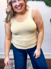 Under It All Seamless Tank in Nude