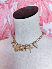 Counting My Blessings Charm Necklace *Final Sale*