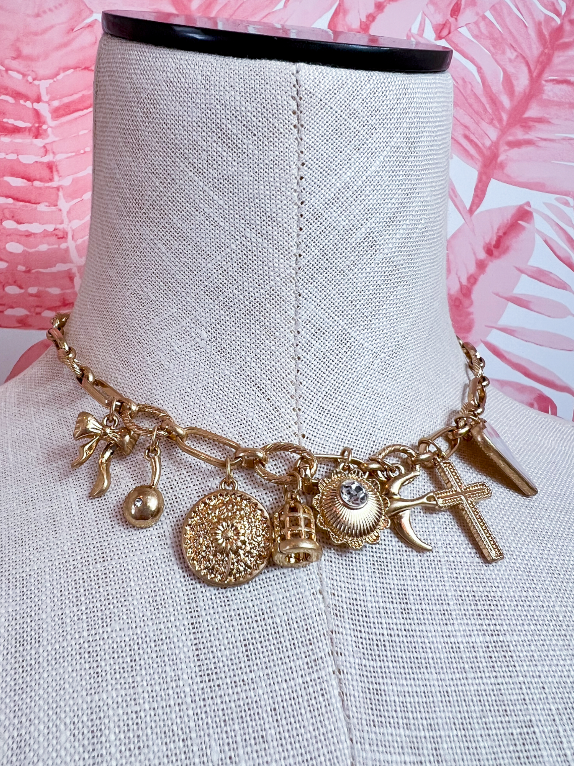 Counting My Blessings Charm Necklace *Final Sale*