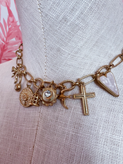 Counting My Blessings Charm Necklace *Final Sale*
