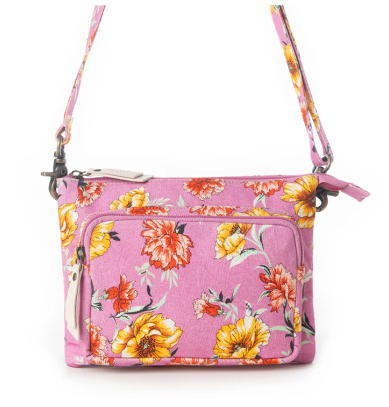 Myra | Florabelle Crossbody Bag in Peach Summer  *FINAL SALE*