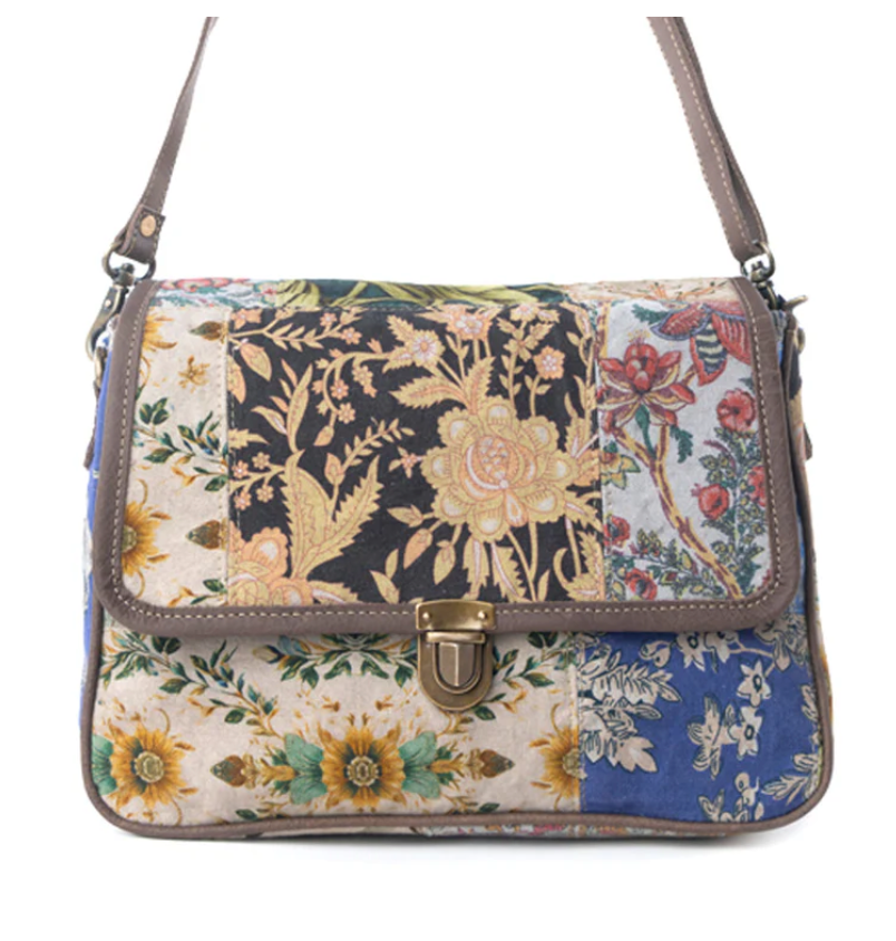 Myra |Wildflower Trace Messenger Bag in Sunrise Patch *FINAL SALE*