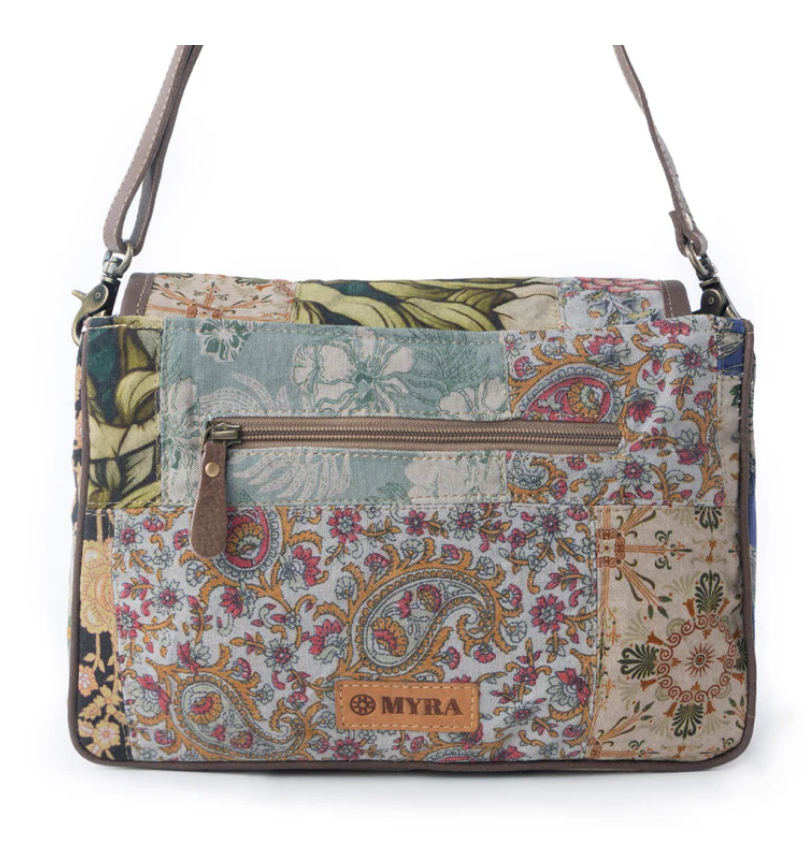 Myra |Wildflower Trace Messenger Bag in Sunrise Patch *FINAL SALE*