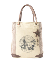 Myra | Sepia Aster Tote Bag *FINAL SALE*