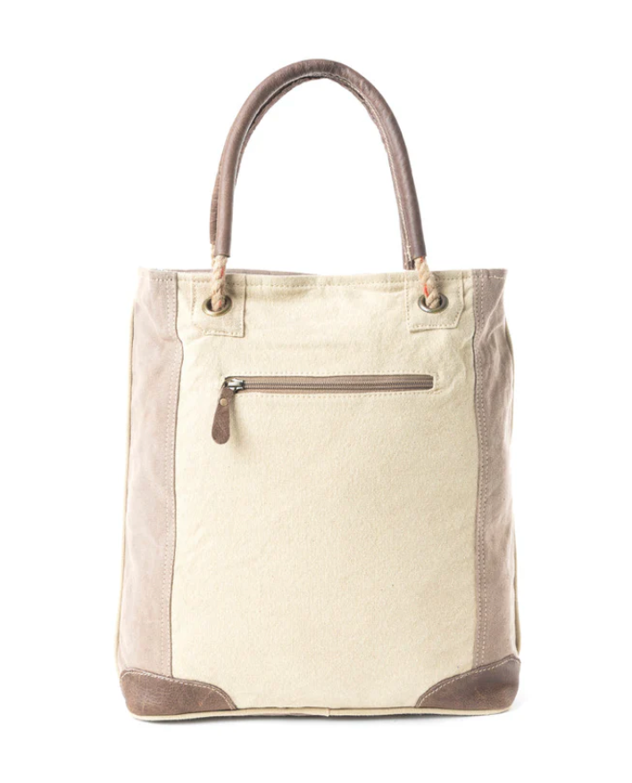 Myra | Sepia Aster Tote Bag *FINAL SALE*