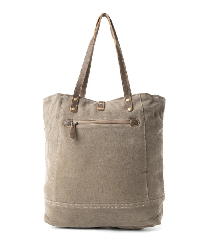 Myra | Multicolored Waves Tote Bag *FINAL SALE*