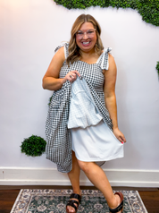 Daydream in Gingham Maxi Dress
