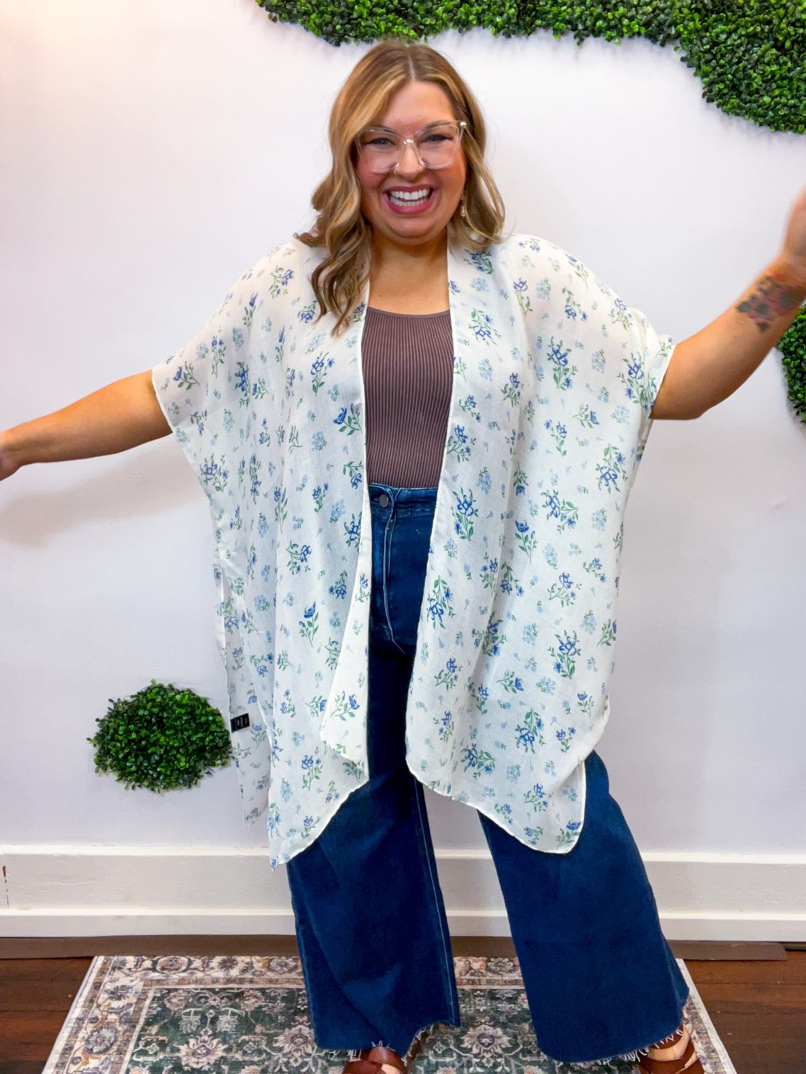 Something in Bloom Kimono