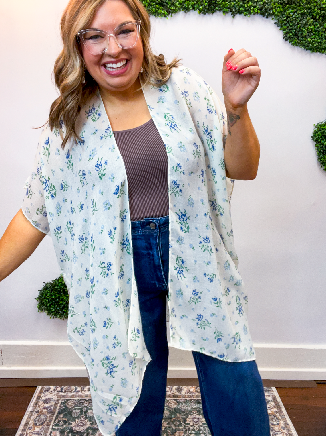 Something in Bloom Kimono