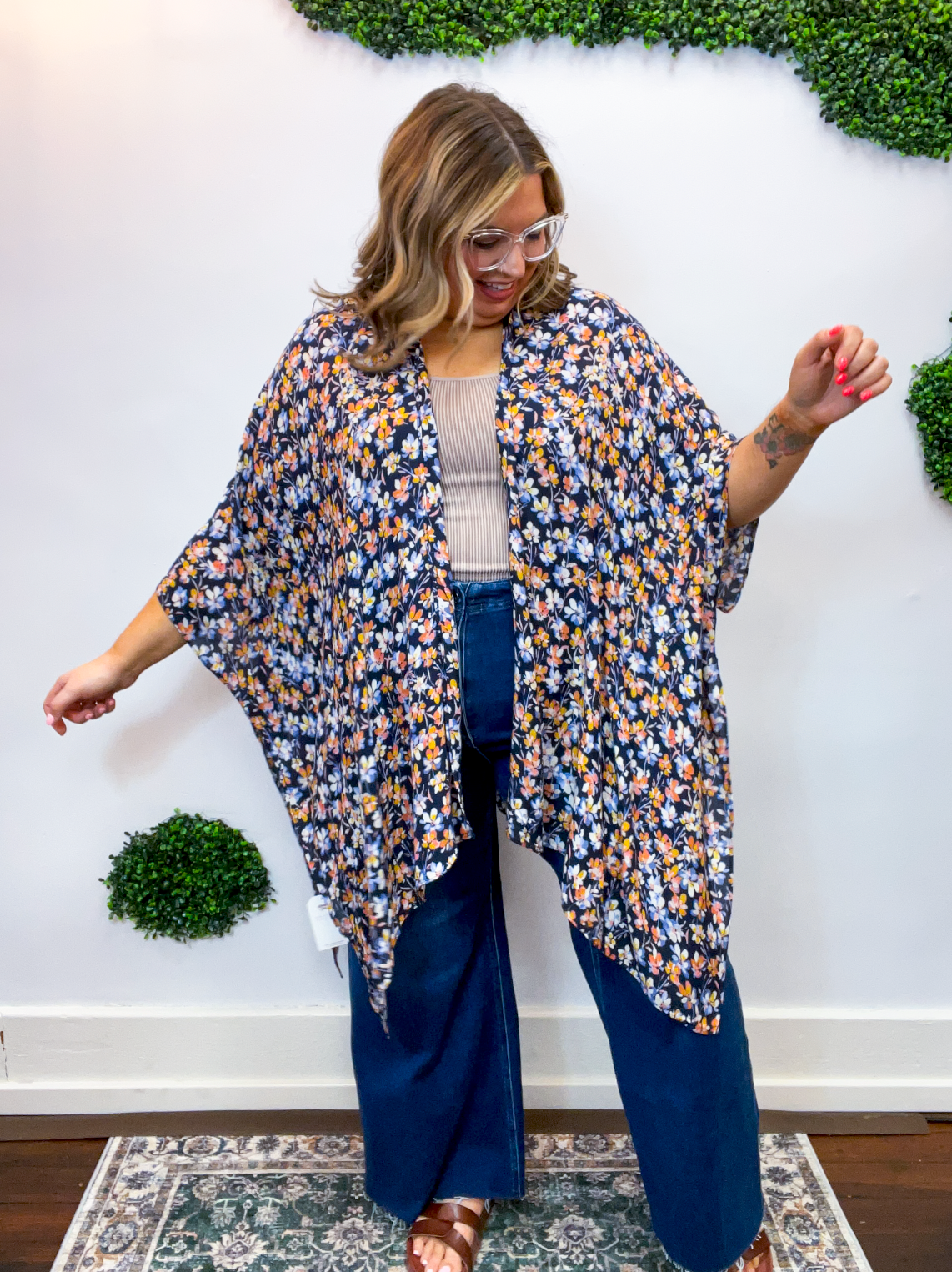 Midnight Garden Kimono