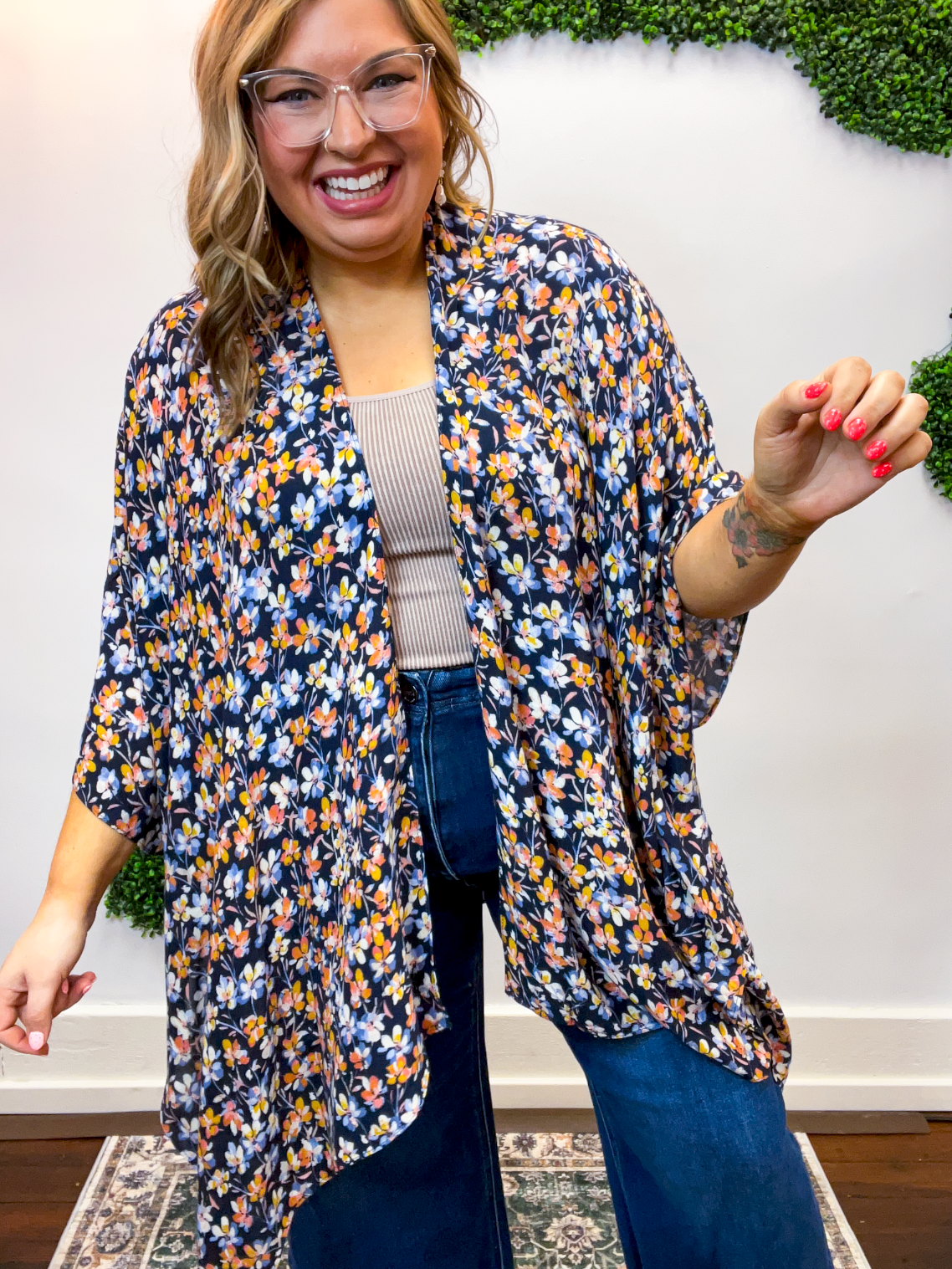 Midnight Garden Kimono