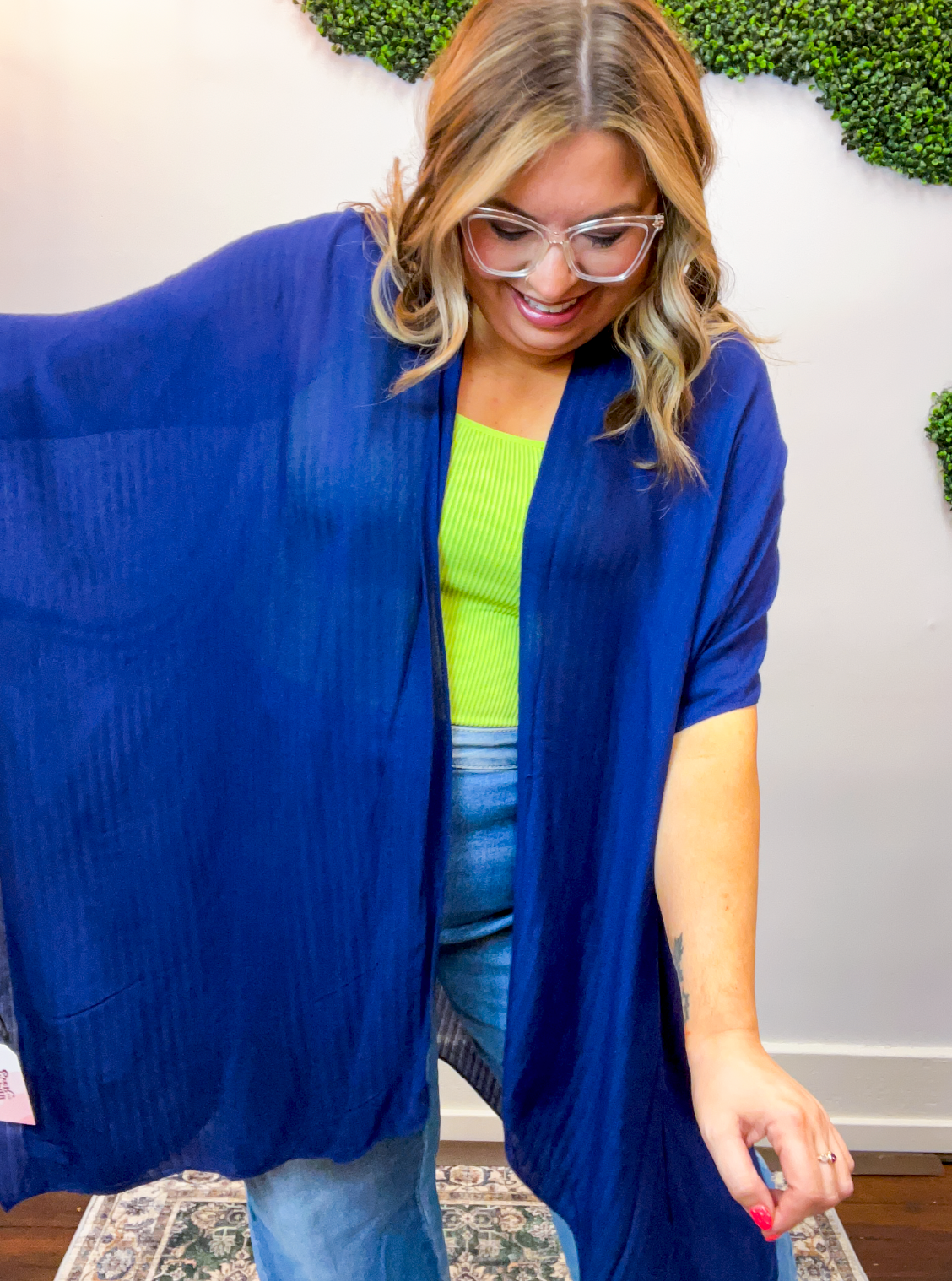 Into the Blue Kimono
