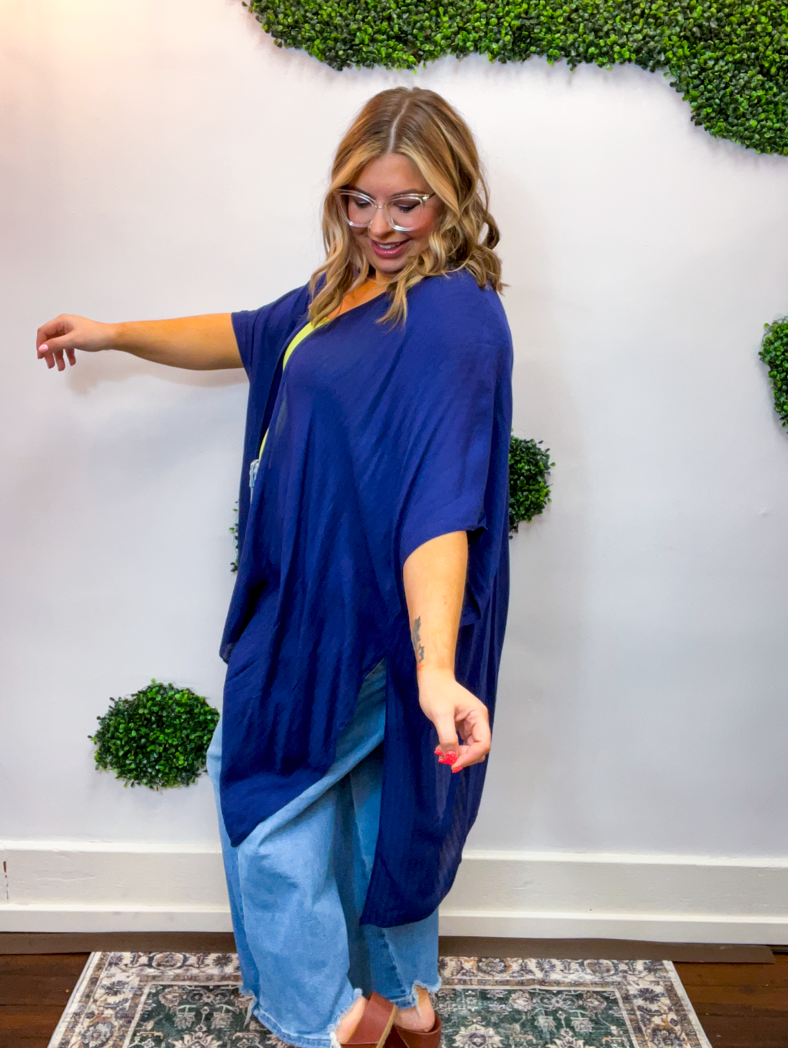 Into the Blue Kimono