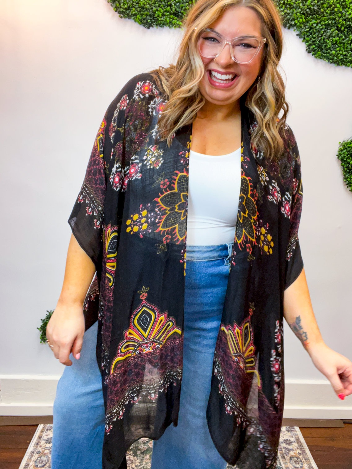 Gilded Dusk Kimono