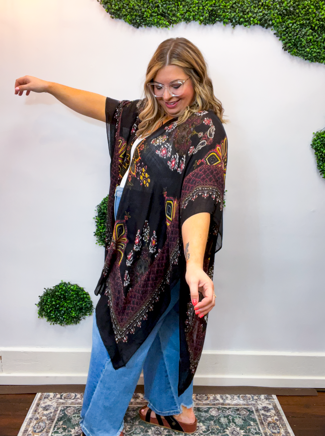 Gilded Dusk Kimono