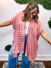 Dusty Rose Hour Kimono