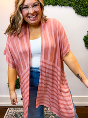 Dusty Rose Hour Kimono