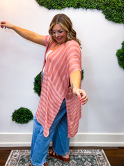 Dusty Rose Hour Kimono