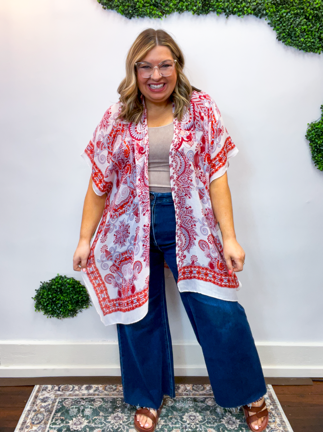 Pretty in Paisley Kimono