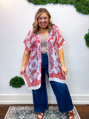 Pretty in Paisley Kimono