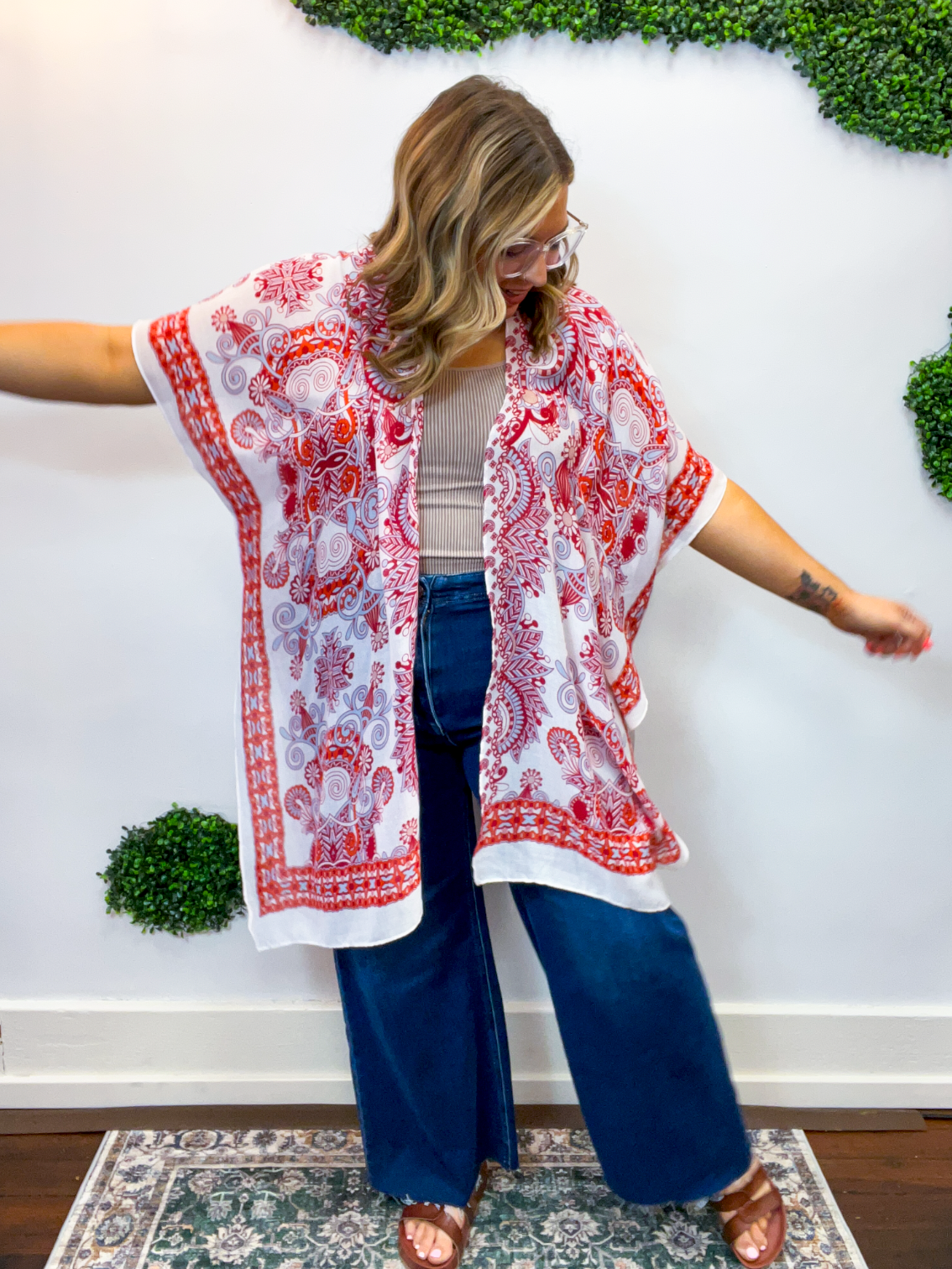 Pretty in Paisley Kimono